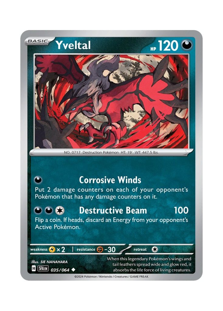 Yveltal – Shrouded Fable (035)