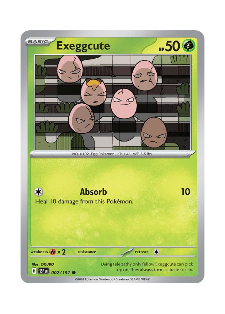 Exeggcute – Surging Sparks (002)