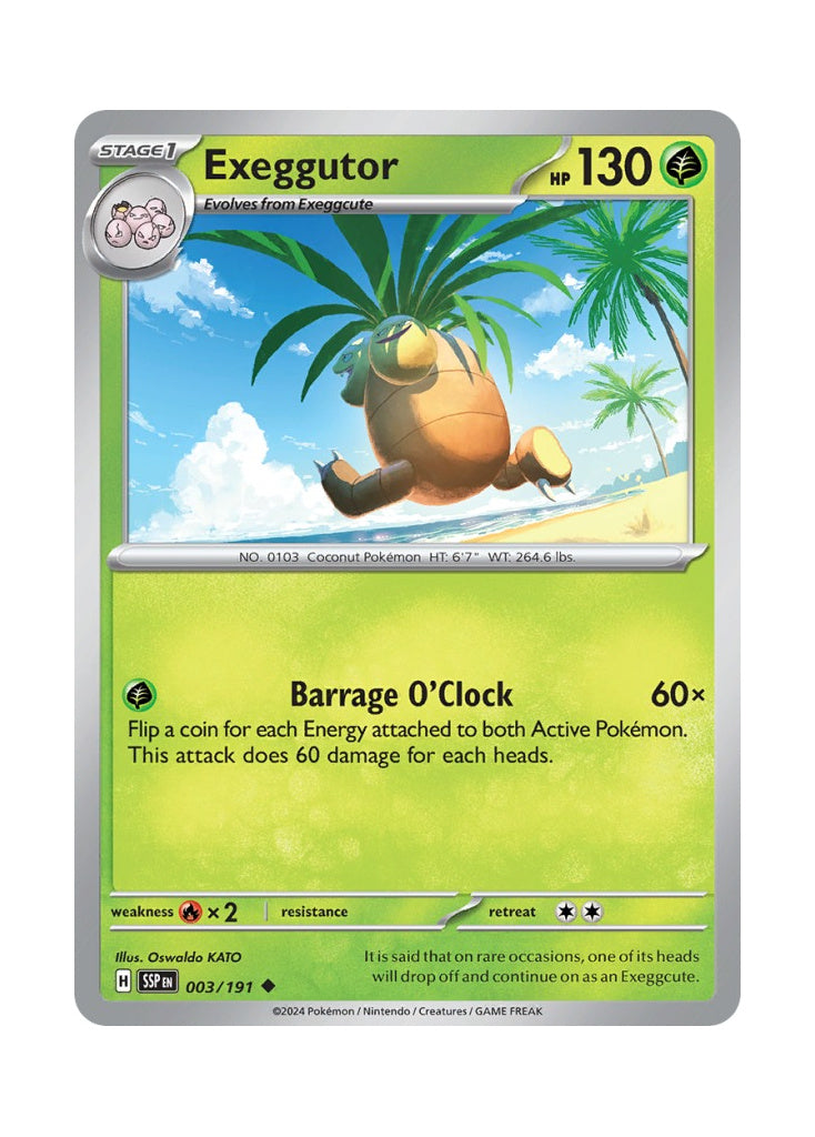Exeggutor – Surging Sparks (003)