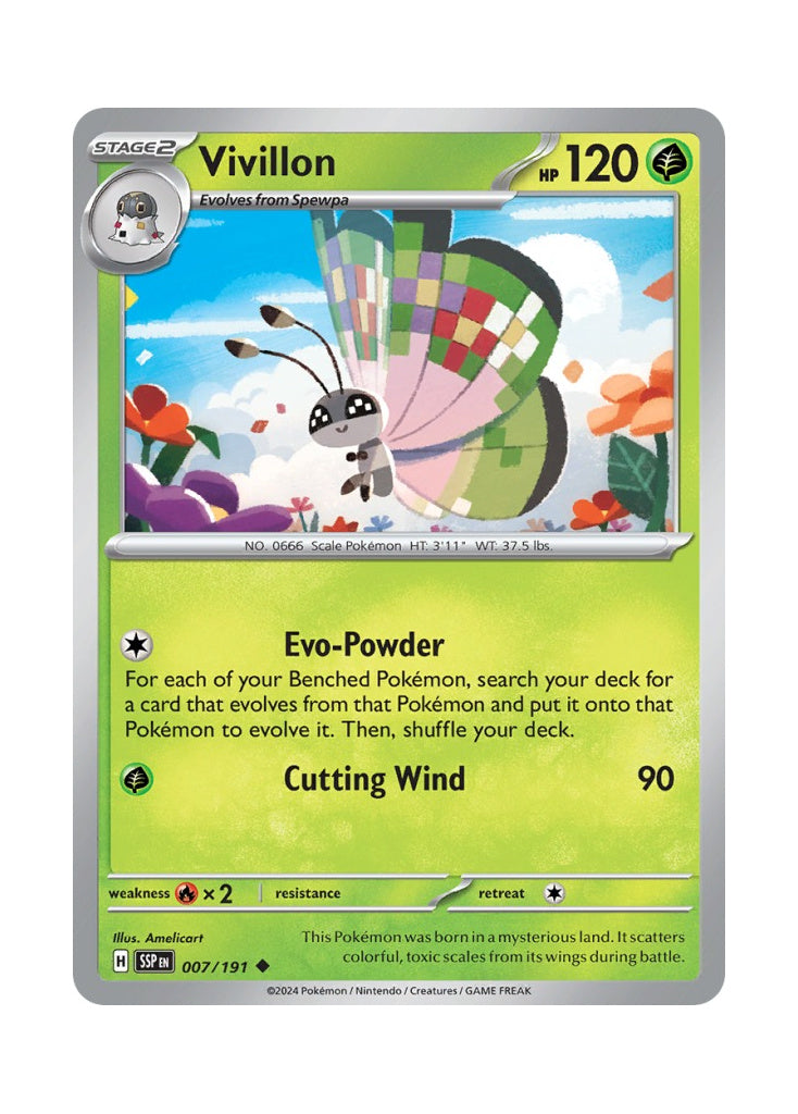 Vivillon – Surging Sparks (007)