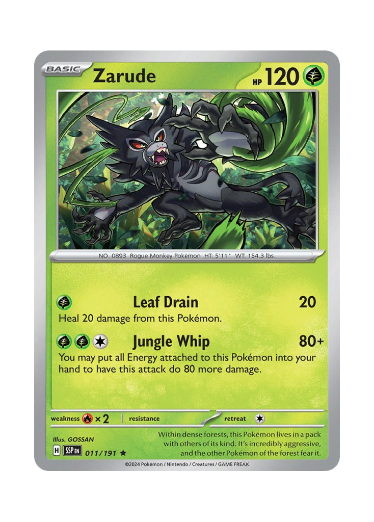 Zarude – Surging Sparks (011)