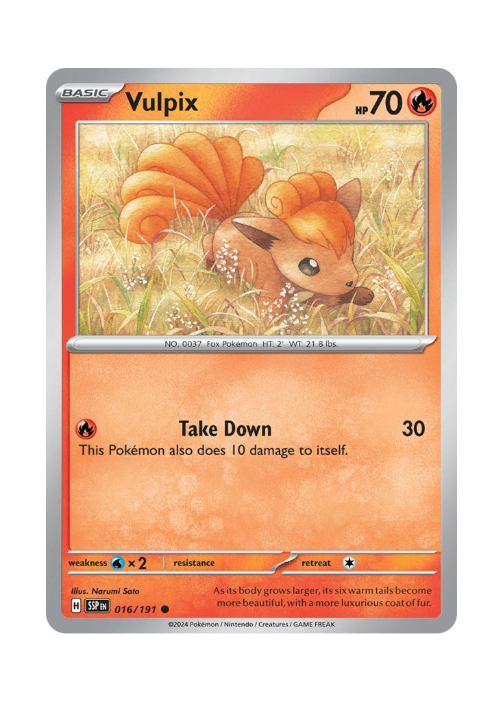 Vulpix – Surging Sparks (016)