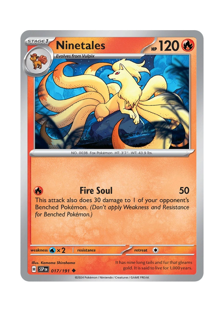 Ninetales – Surging Sparks (017)