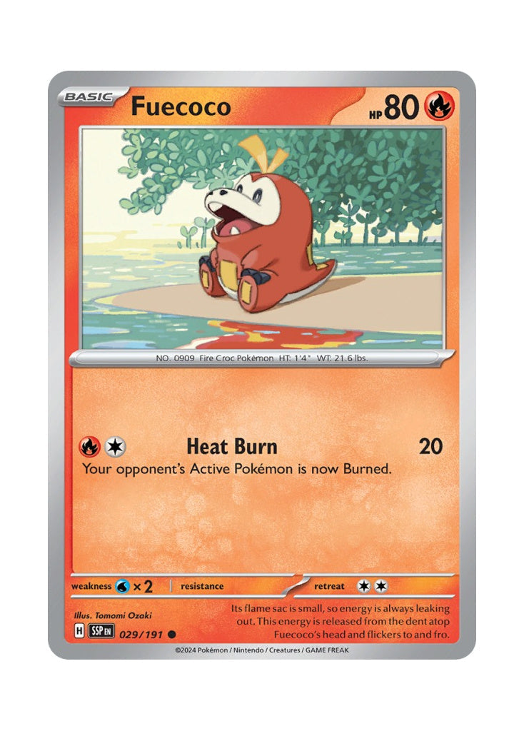 Fuecoco – Surging Sparks (029)