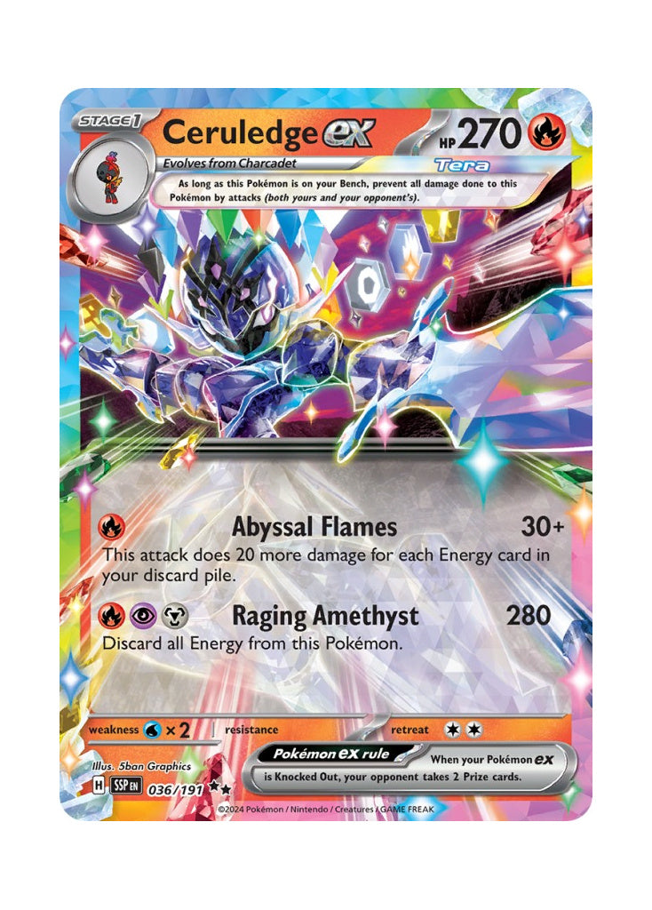 Ceruledge ex – Surging Sparks (036)