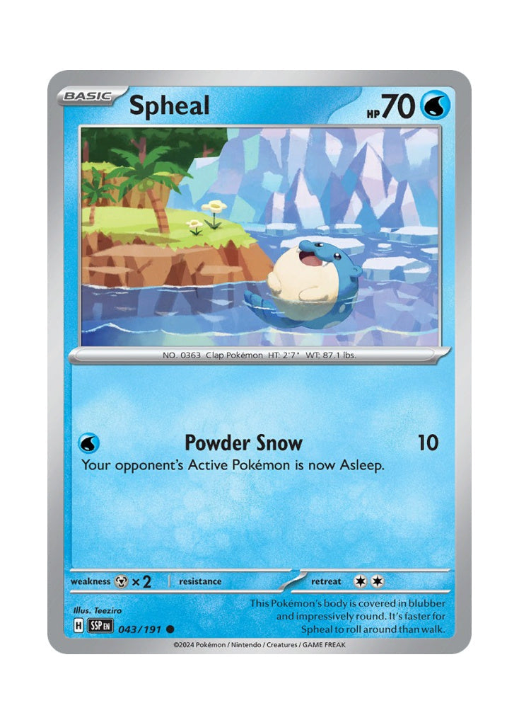 Spheal – Surging Sparks (043)