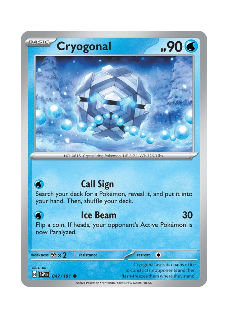 Cryogonal – Surging Sparks (047)