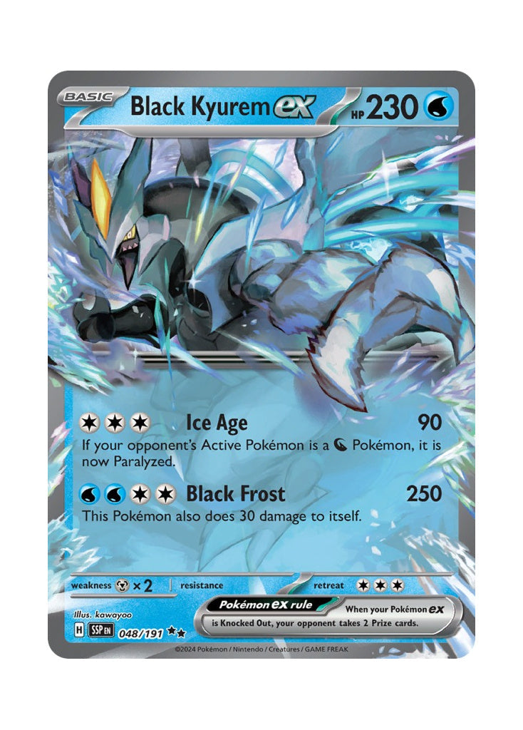 Black Kyurem ex – Surging Sparks (048)