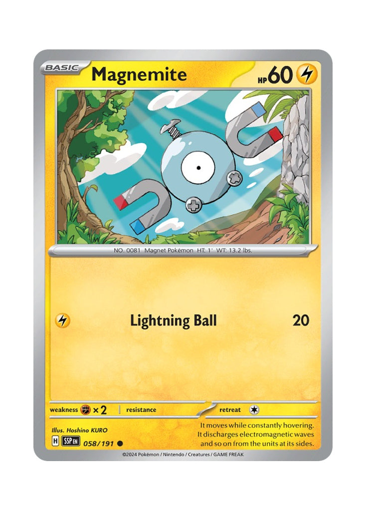 Magnemite – Surging Sparks (058)