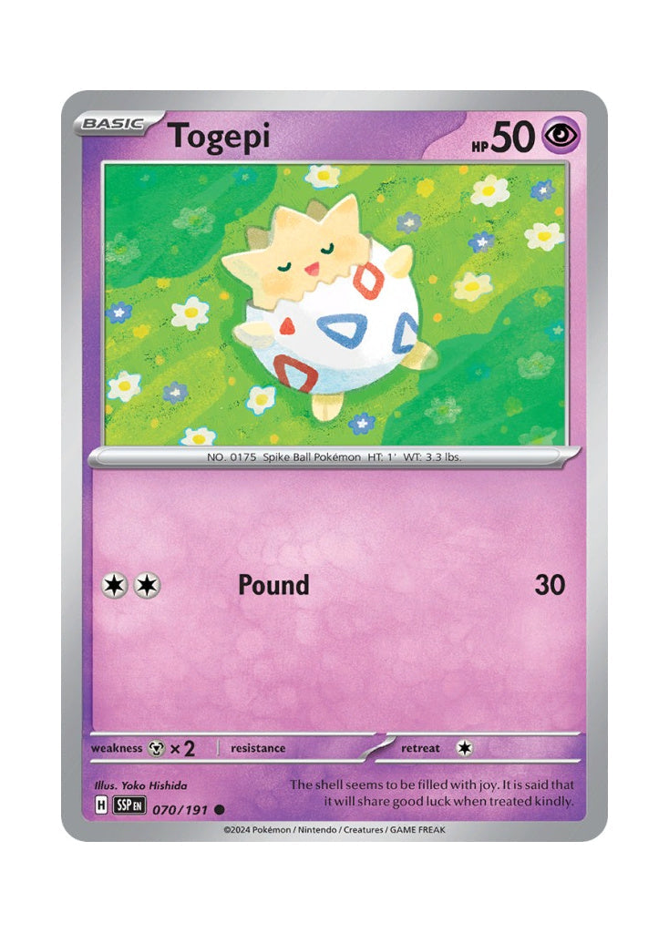 Togepi – Surging Sparks (070)
