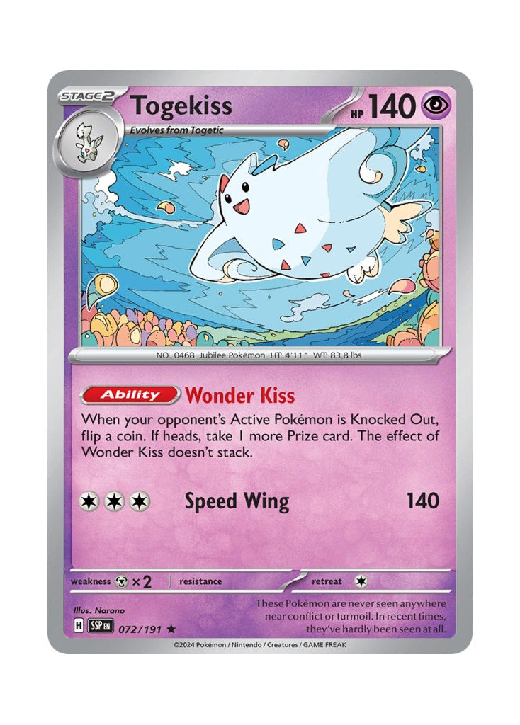 Togekiss – Surging Sparks (072)