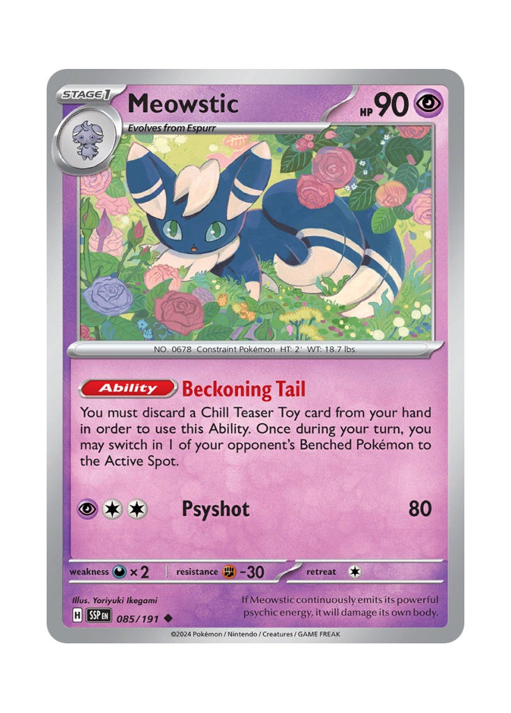 Meowstic – Surging Sparks (085)
