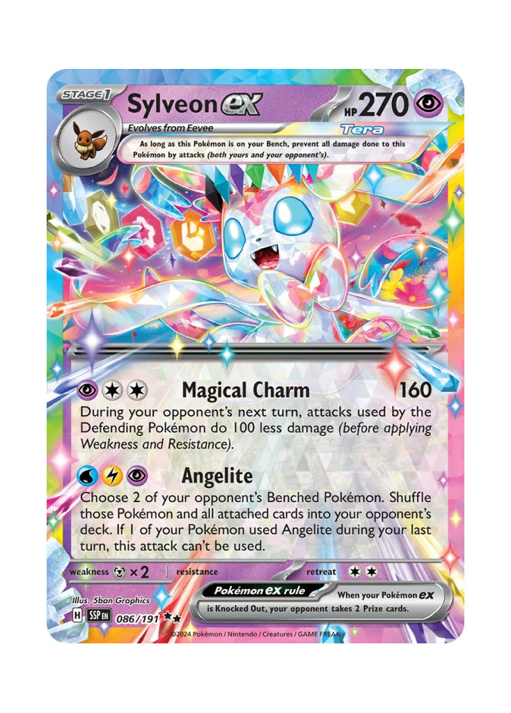 Sylveon ex – Surging Sparks (086)