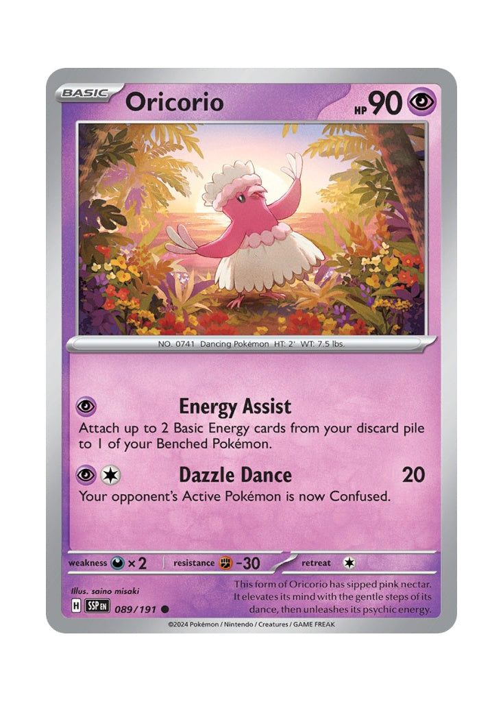Oricorio – Surging Sparks (089)