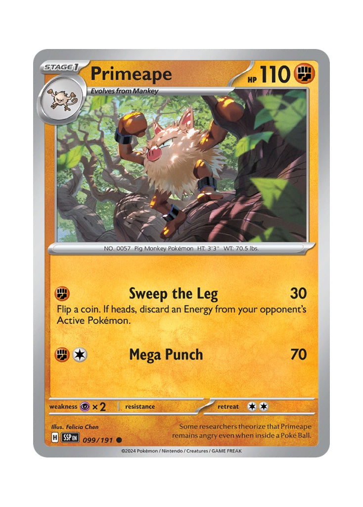 Primeape – Surging Sparks (099)