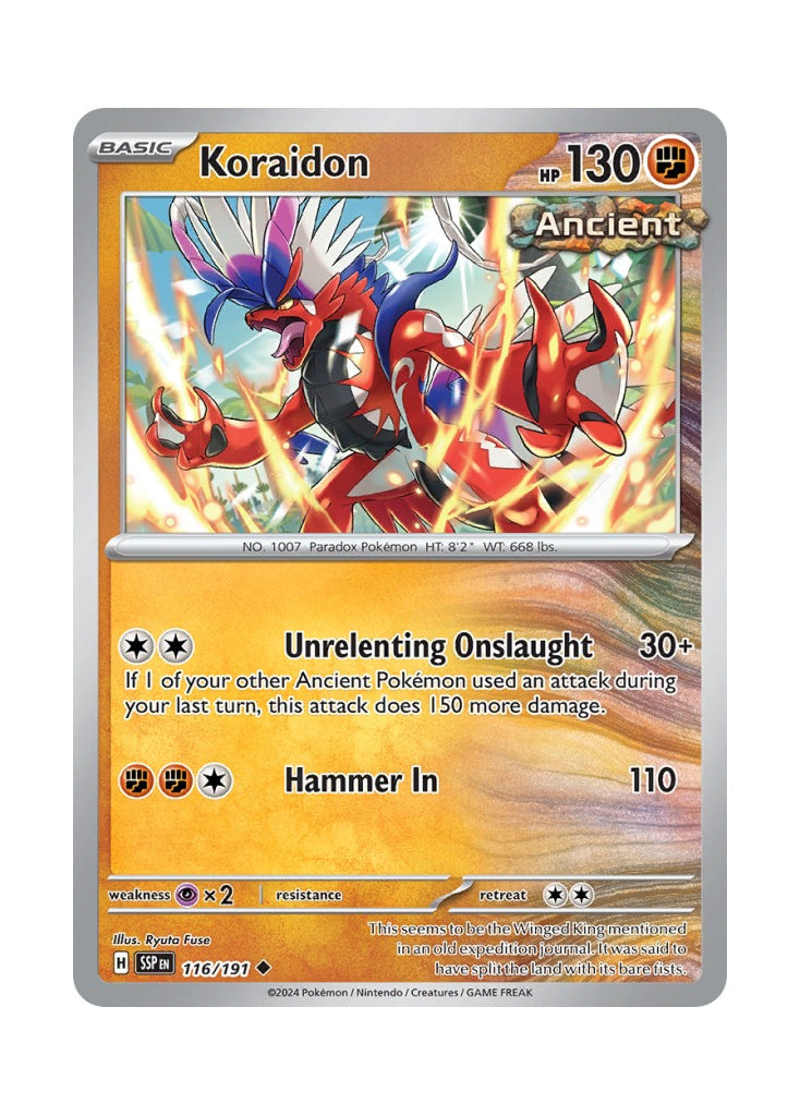 Koraidon – Surging Sparks (116)