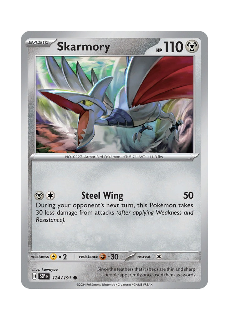 Skarmory – Surging Sparks (124)
