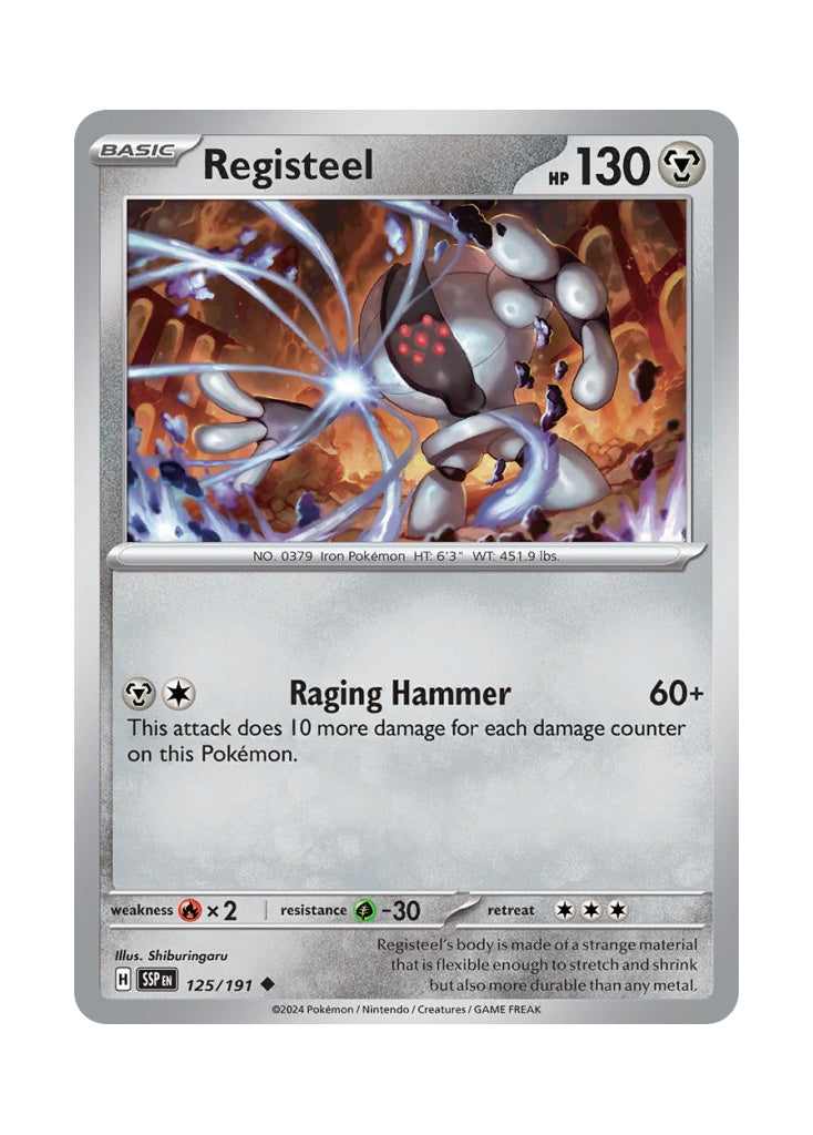 Registeel – Surging Sparks (125)