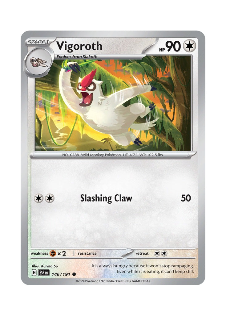 Vigoroth – Surging Sparks (146)