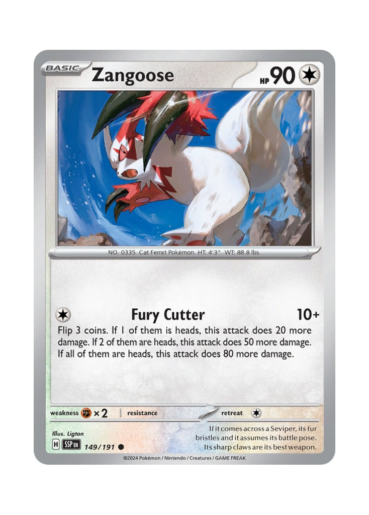 Zangoose – Surging Sparks (149)