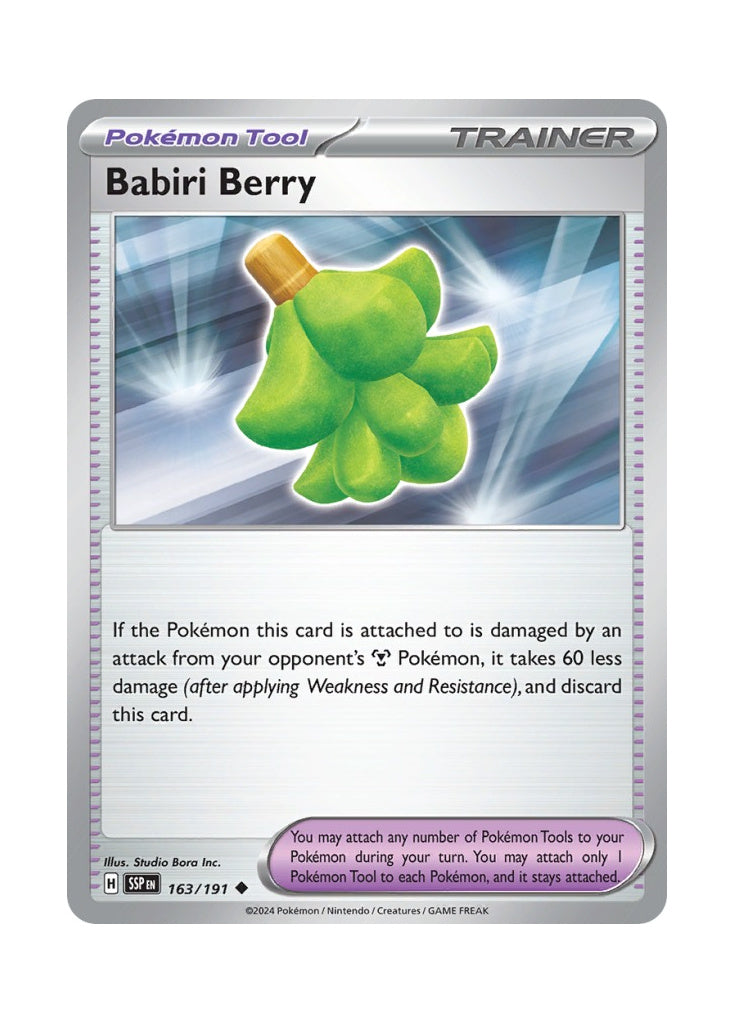 Babiri Berry – Surging Sparks (163)