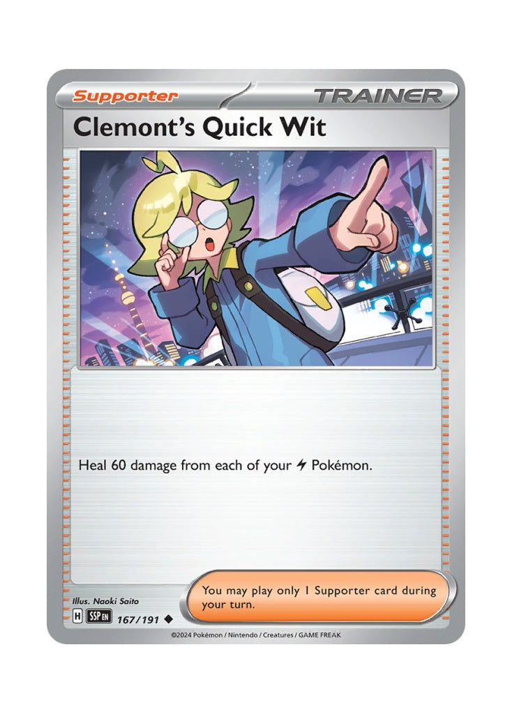 Clemont’s Quick Wit – Surging Sparks (167)