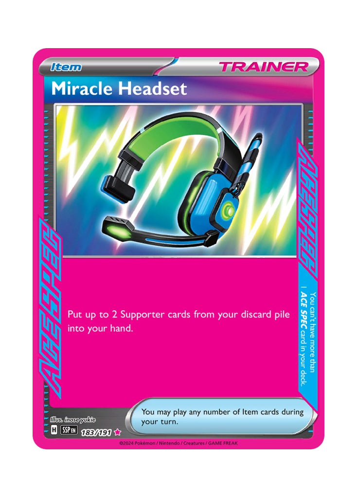 Miracle Headset – Surging Sparks (183)