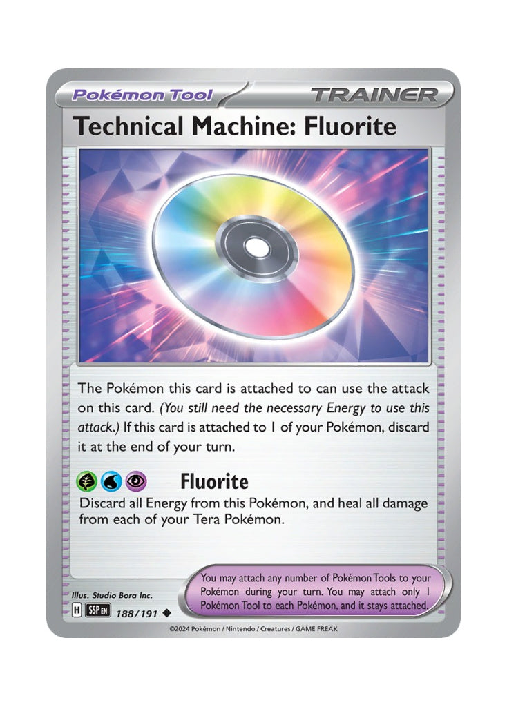 Technical Machine: Fluorite – Surging Sparks (188)