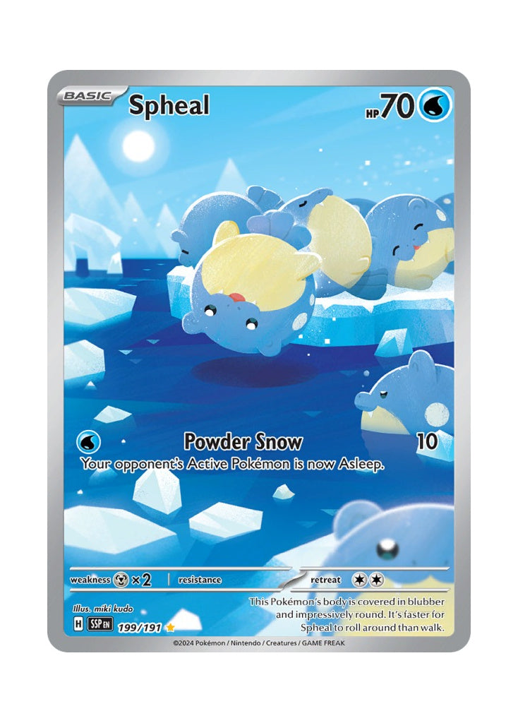 Spheal – Surging Sparks (199)