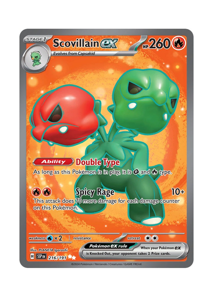 Scovillain ex – Surging Sparks (216)