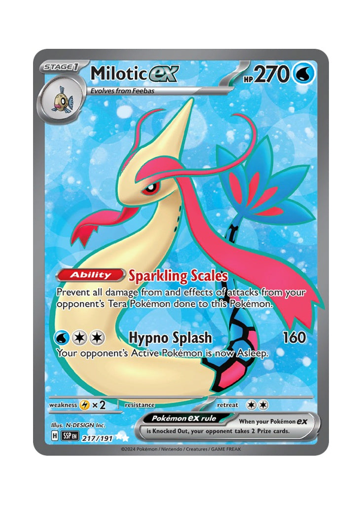 Milotic ex – Surging Sparks (217)