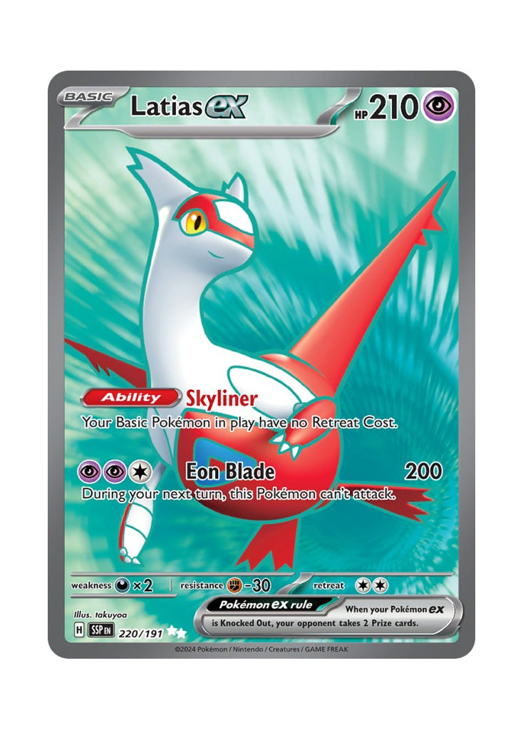 Latias ex – Surging Sparks (220)
