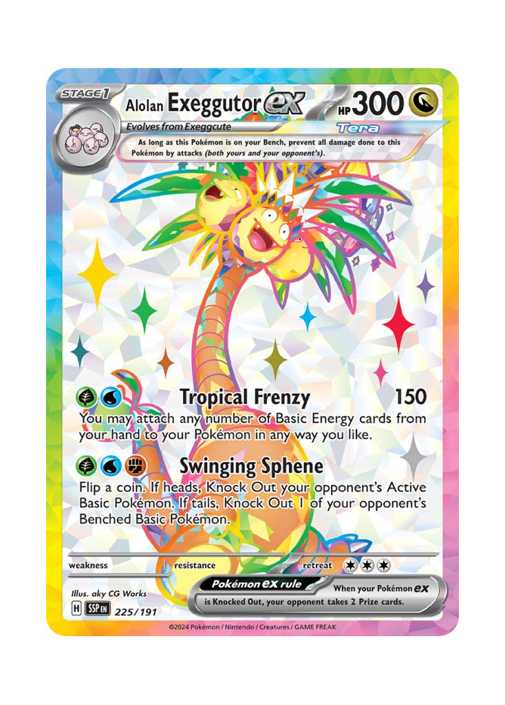 Alolan Exeggutor ex – Surging Sparks (225)