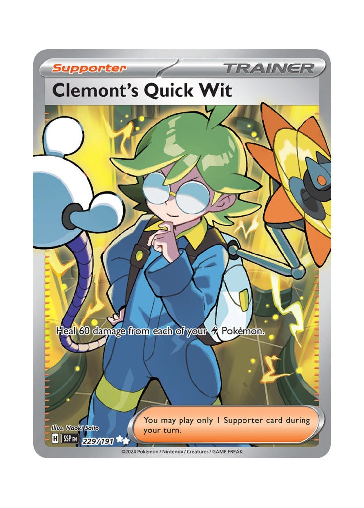 Clemont’s Quick Wit – Surging Sparks (229)