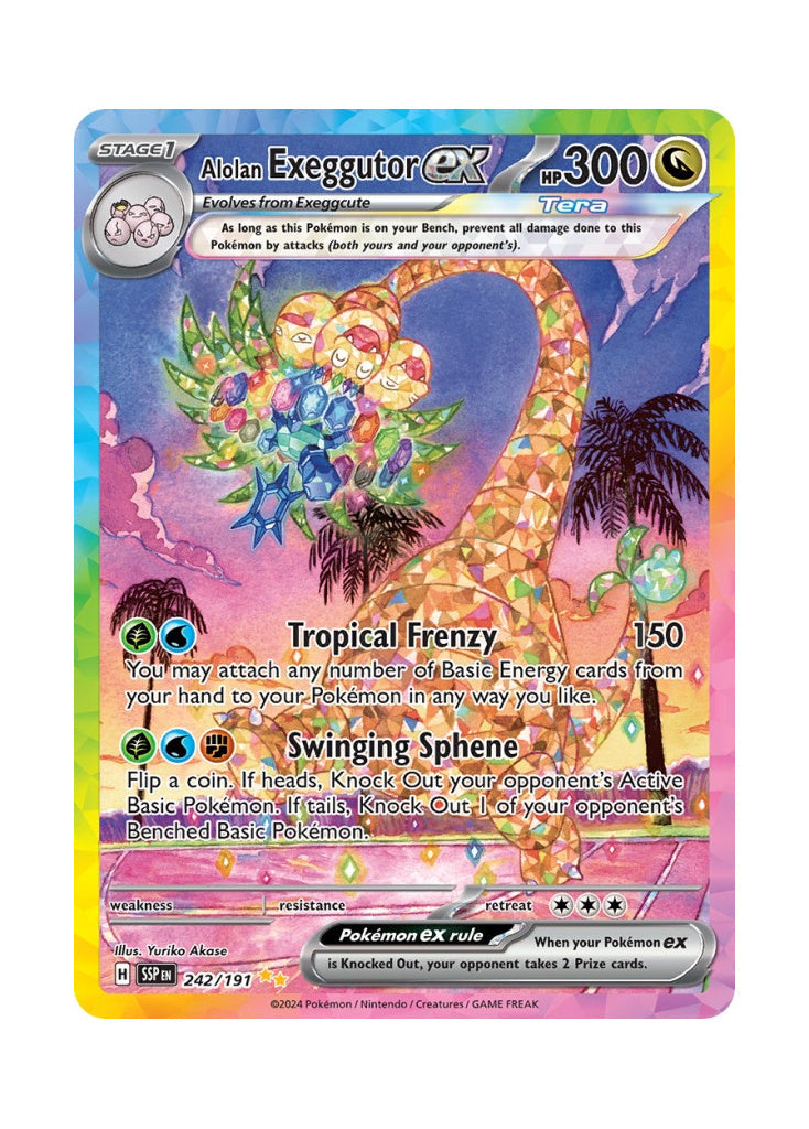 Alolan Exeggutor ex – Surging Sparks (242)