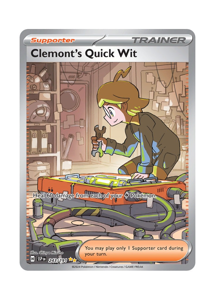 Clemont’s Quick Wit – Surging Sparks (243)