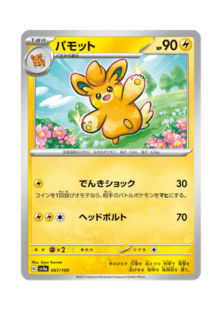 Pawmo – Shiny Treasure ex (067) (Japanese)
