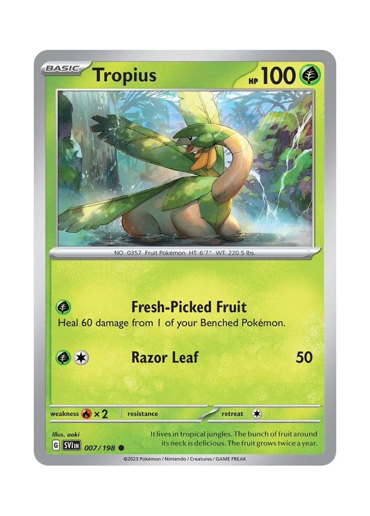 Tropius – Scarlet & Violet (007)
