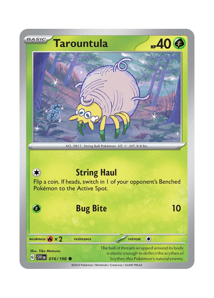 Tarountula – Scarlet & Violet (016)