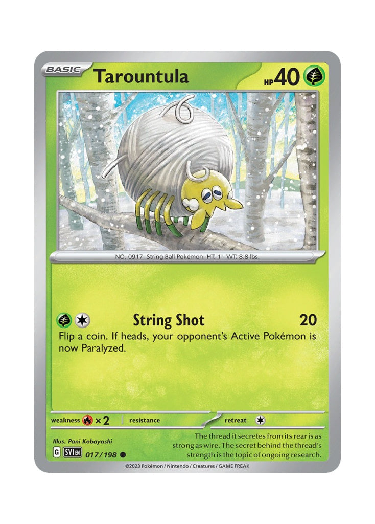 Tarountula – Scarlet & Violet (017)