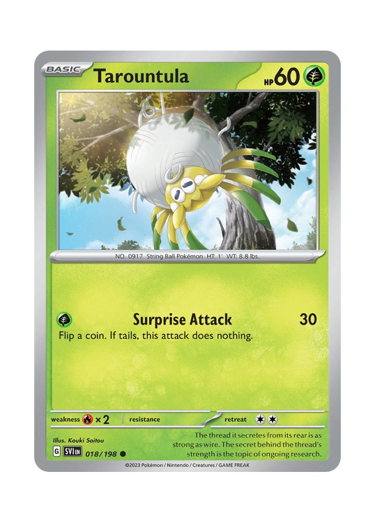 Tarountula – Scarlet & Violet (018)