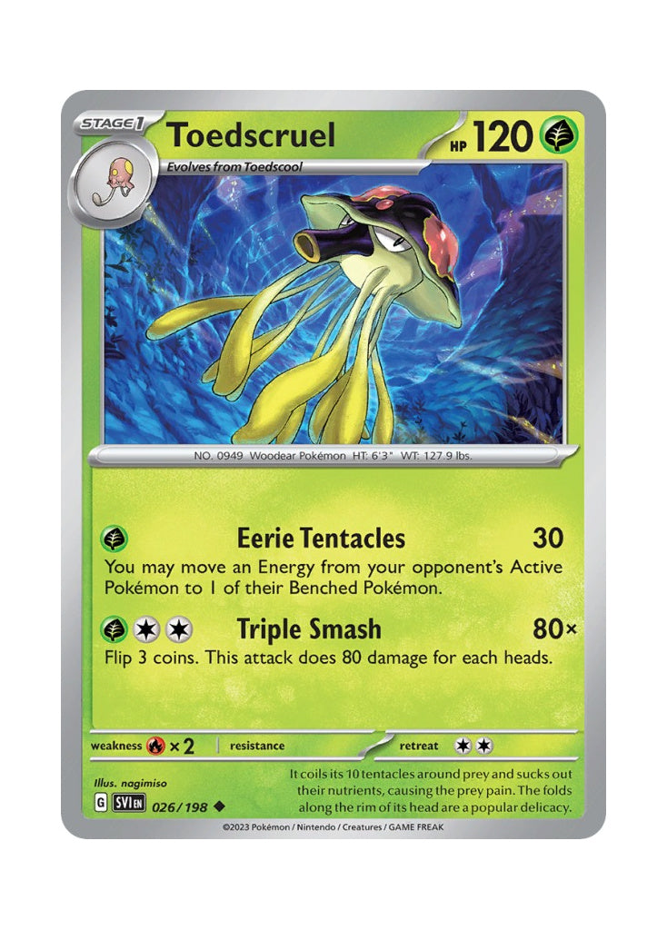 Toedscruel – Scarlet & Violet (026)