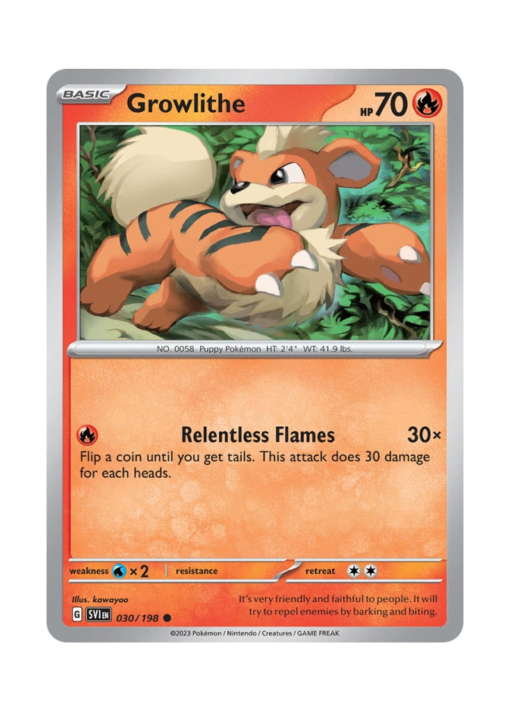 Growlithe – Scarlet & Violet (030)