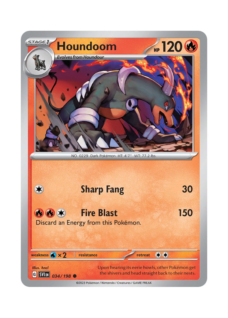 Houndoom – Scarlet & Violet (034)
