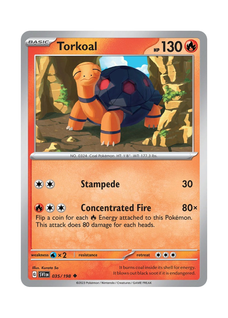Torkoal – Scarlet & Violet (035)