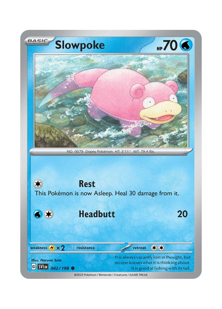 Slowpoke – Scarlet & Violet (042)