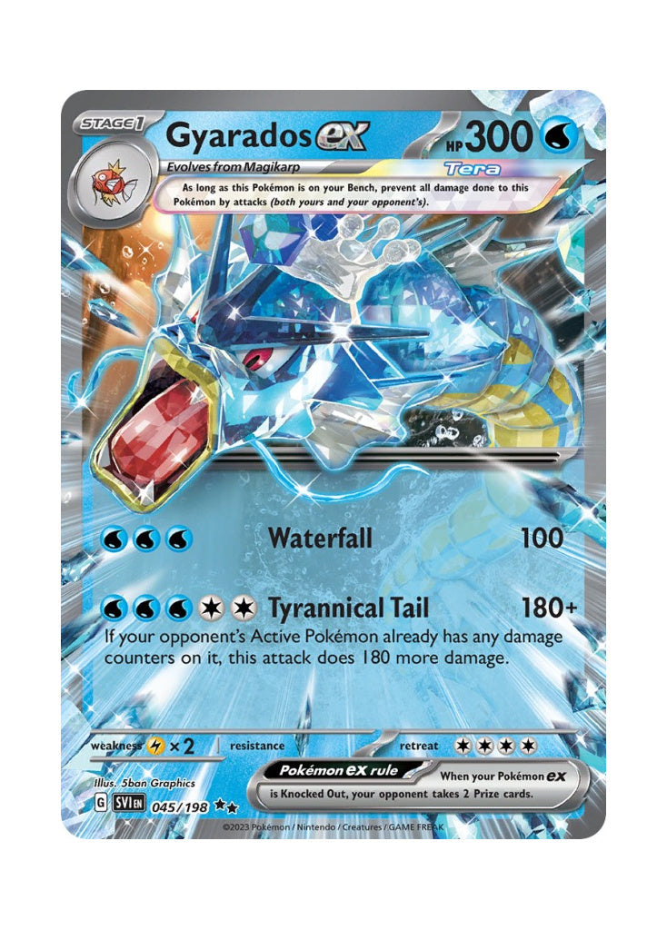Gyarados ex – Scarlet & Violet (045)