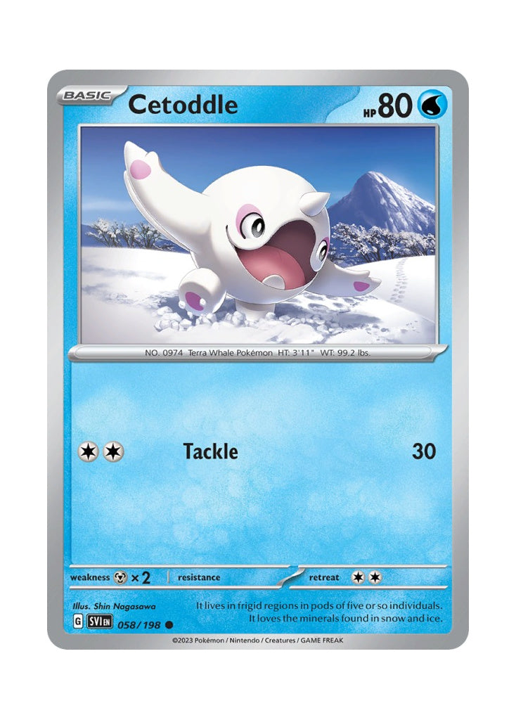 Cetoddle – Scarlet & Violet (058)
