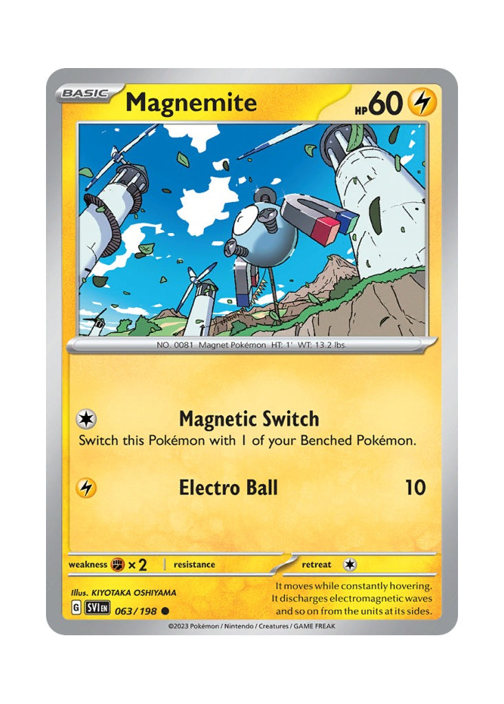 Magnemite – Scarlet & Violet (063)
