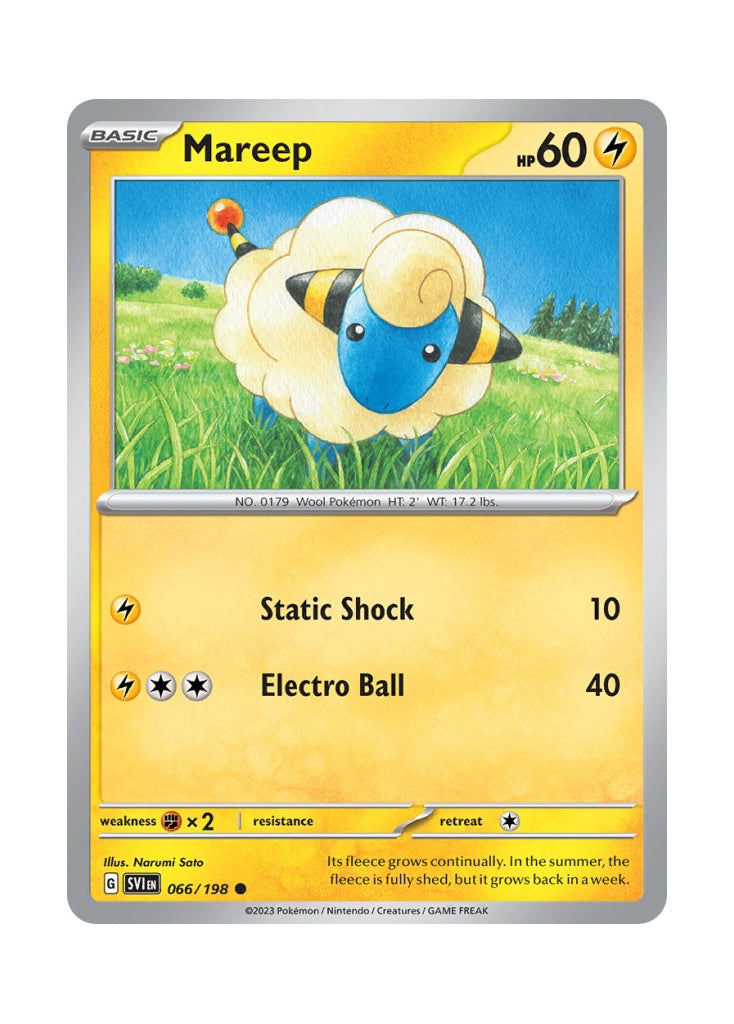 Mareep – Scarlet & Violet (066)